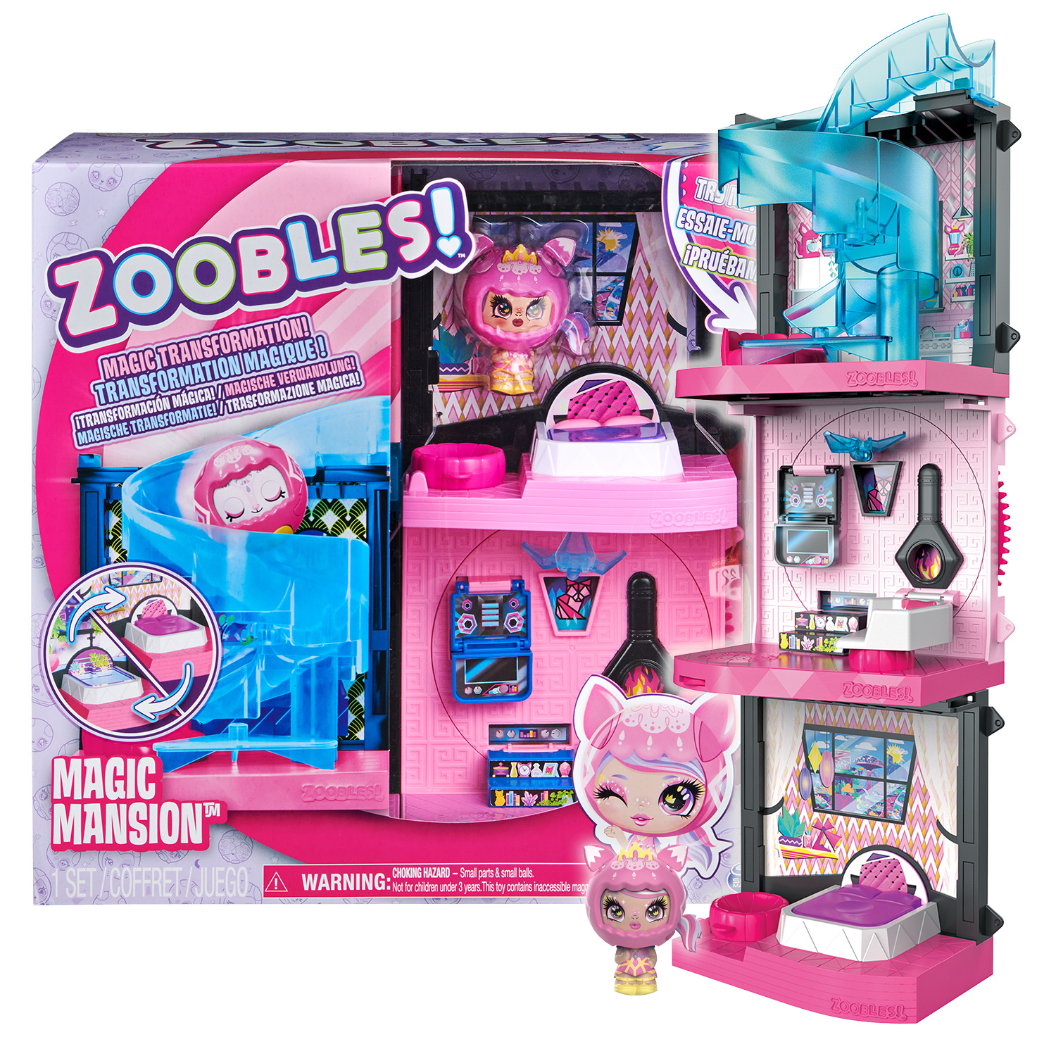 Zoobles - Magic mansion speelset