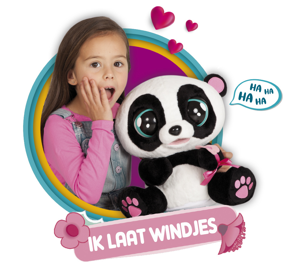 Yoyo Panda - Interactieve knuffel - Afbeelding 5