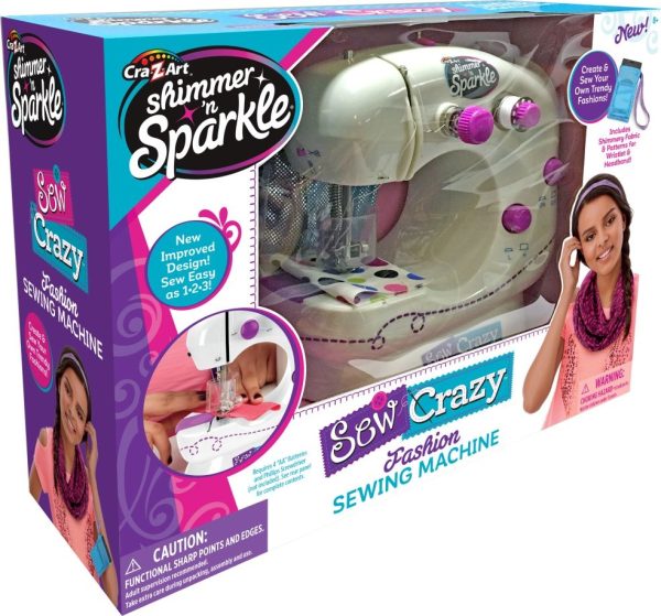 Shimmer 'n Sparkle - Sew Crazy Fashion naaimachine - Afbeelding 2