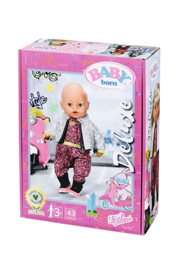 BABY Born - City Deluxe Scooter Combo Outfit 43cm - Afbeelding 2