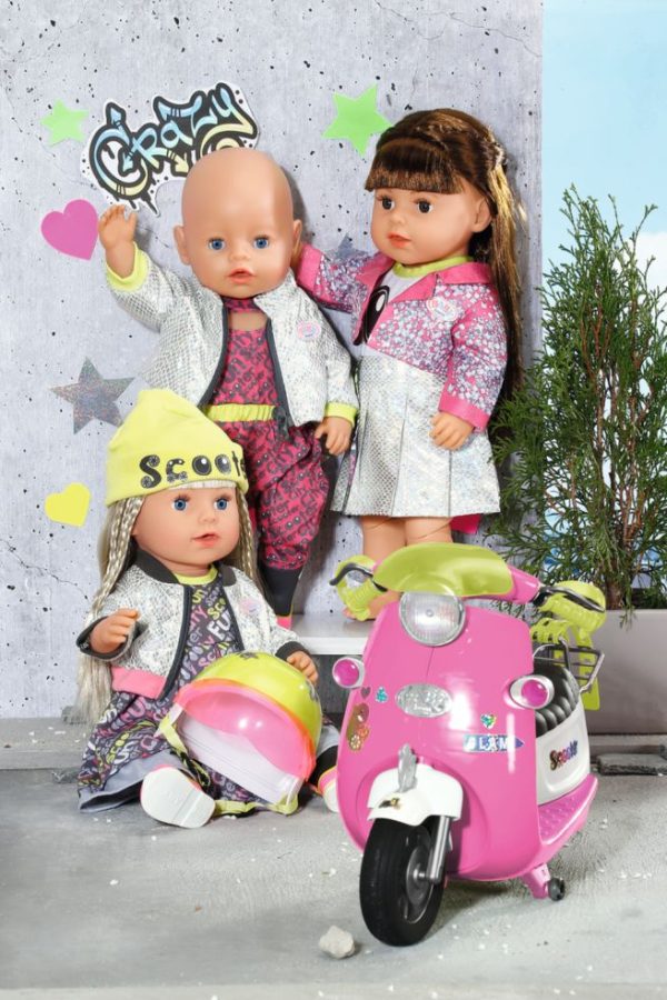 BABY Born - City Deluxe Scooter Combo Outfit 43cm - Afbeelding 4