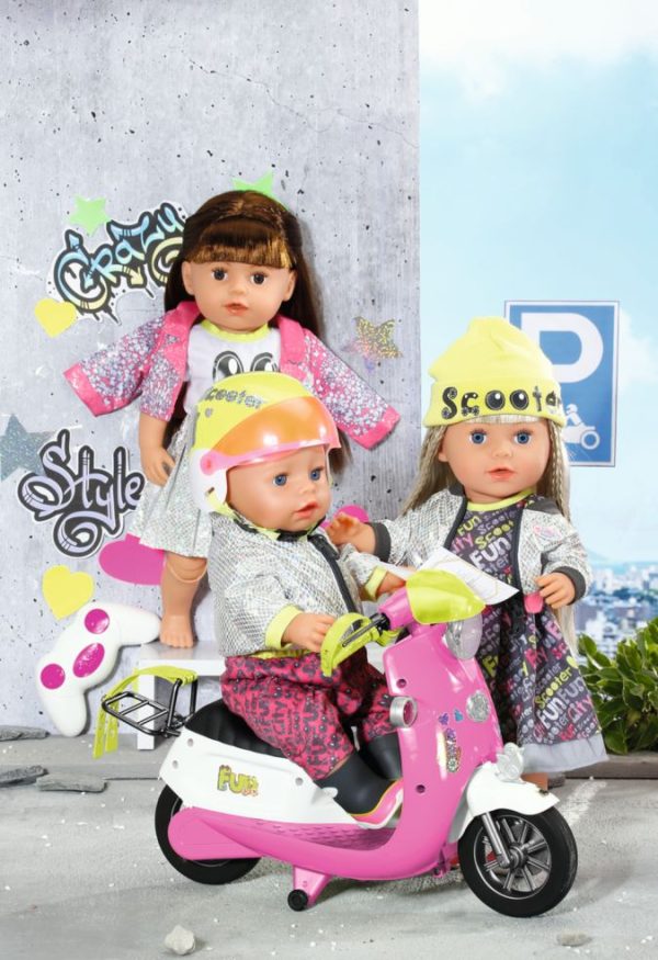 BABY Born - City Deluxe Scooter Combo Outfit 43cm - Afbeelding 5