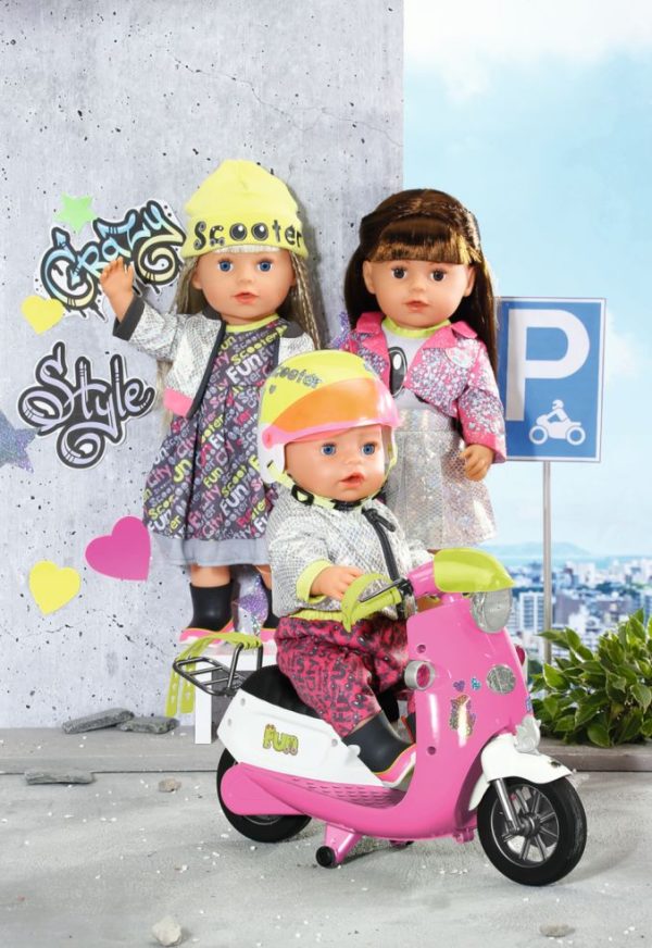 BABY Born - City Deluxe Scooter Combo Outfit 43cm - Afbeelding 6