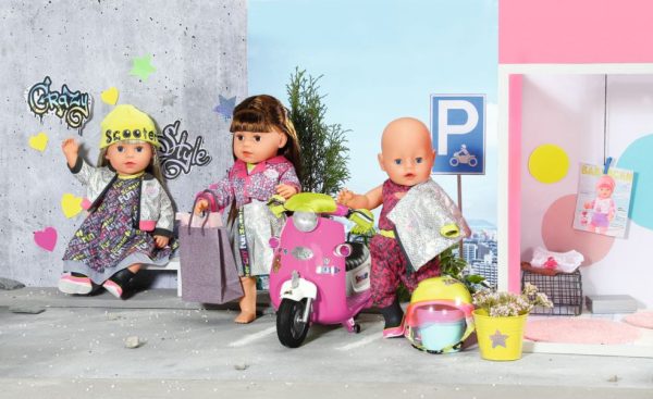 BABY Born - City Deluxe Scooter Combo Outfit 43cm - Afbeelding 8