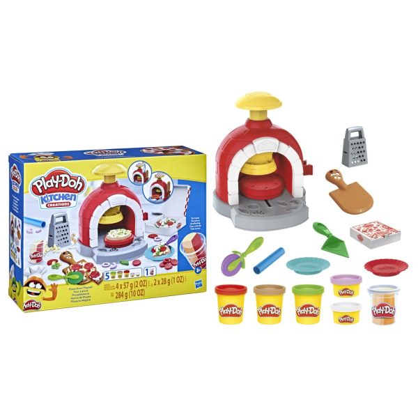 Play-Doh Kitchen Creations - Pizza Oven Speelset - Afbeelding 8