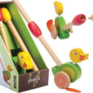 Jouéco – Duwfiguur (hout) eend