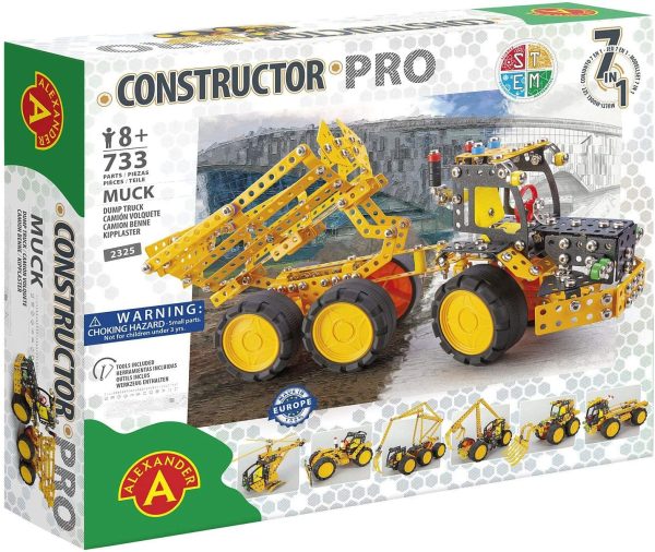 Constructor PRO - Kiepwagen Muck (733stuks)