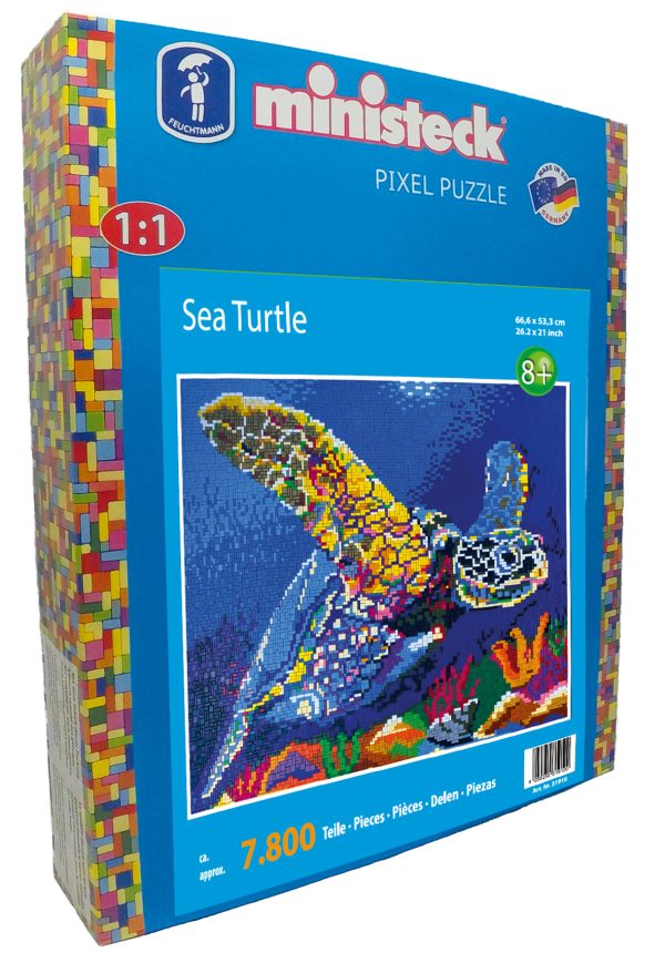 Ministeck (XXL Box) - ART Zeeschildpad (7800stuks)