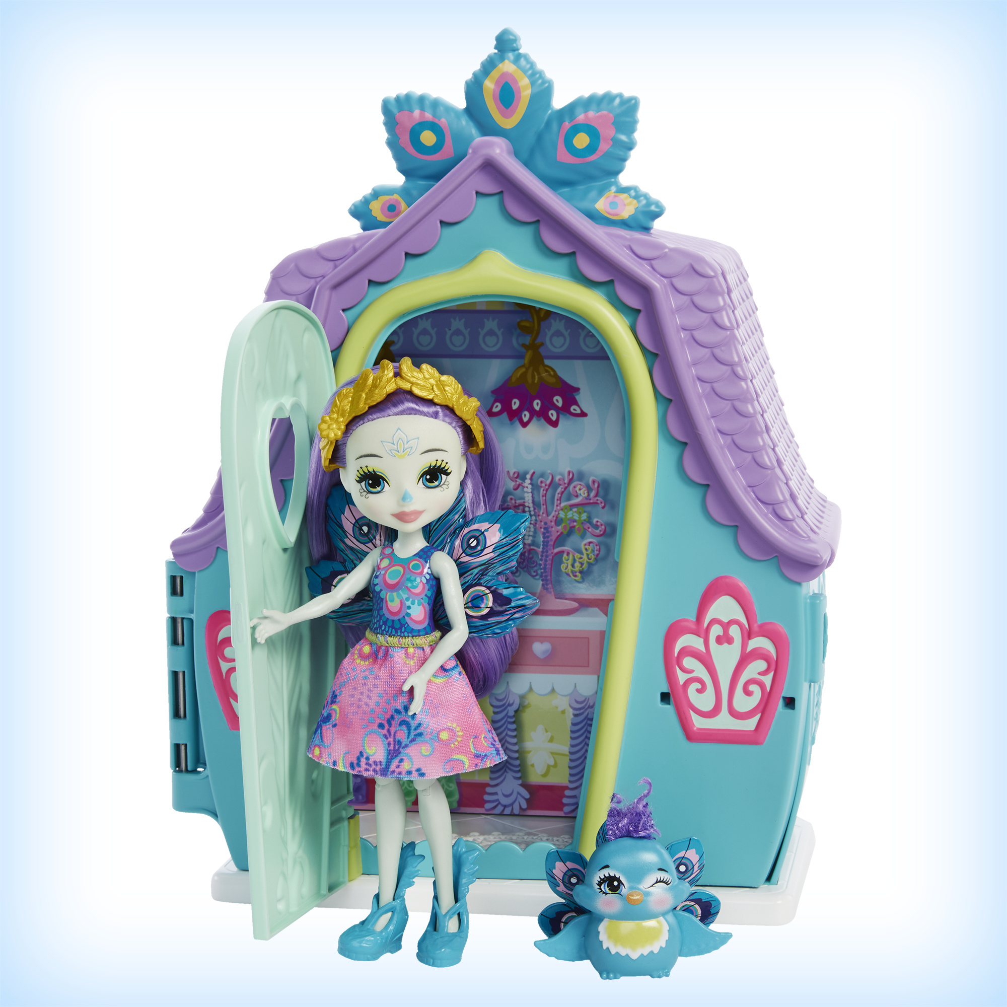 Enchantimals - Cottagespeelset Pauwenhuisje (assorti) - Afbeelding 9