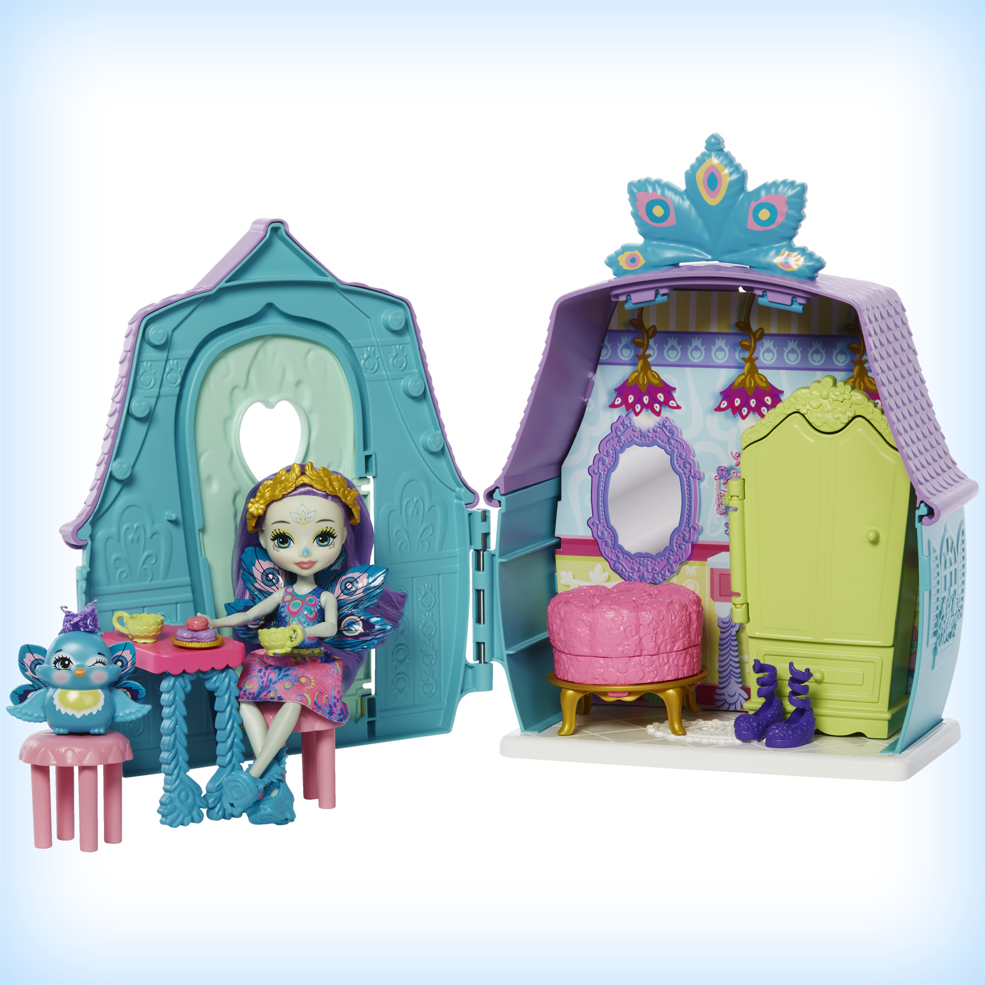 Enchantimals - Cottagespeelset Pauwenhuisje (assorti) - Afbeelding 10