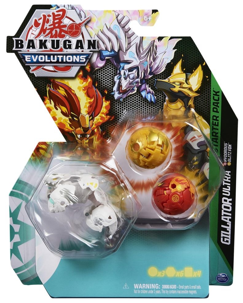 Bakugan Evolutions (Series 4) - Starter 3-pack (assorti) - 1 exemplaar