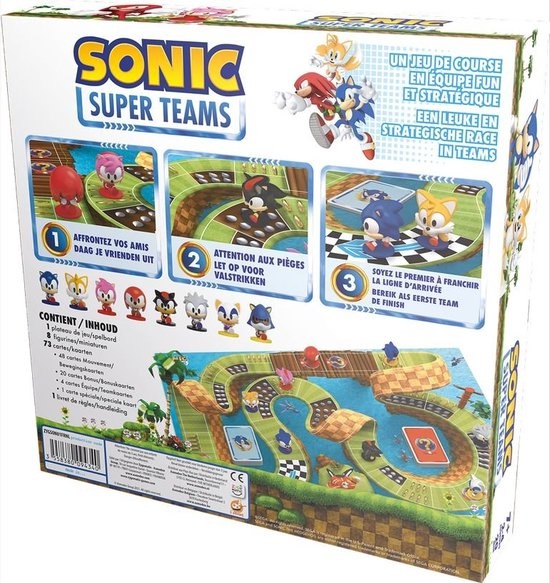 Sonic Super Teams (bordspel) - Afbeelding 3