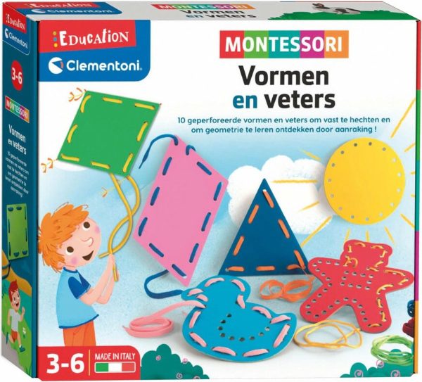Montessori Vormen en veters