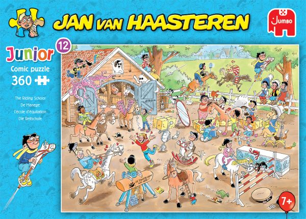 Jan van Haasteren Junior 12 - De Manege (360stuks) - Afbeelding 3