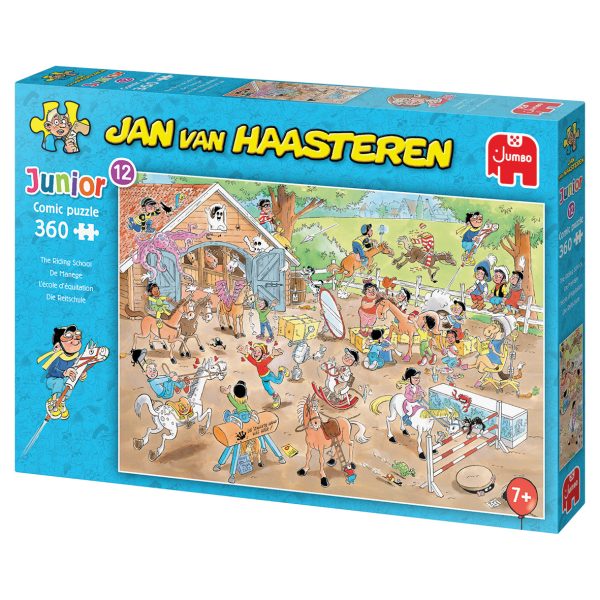 Jan van Haasteren Junior 12 - De Manege (360stuks) - Afbeelding 4