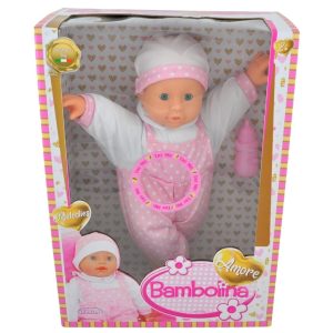 Bambolina Amore Babypop (40cm) met babygeluidjes