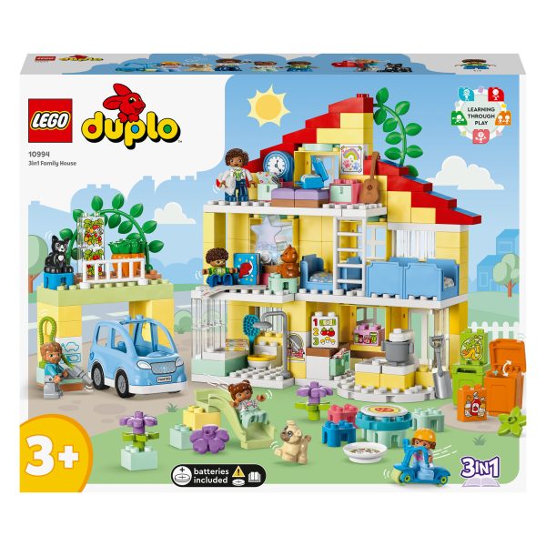 LEGO Duplo 3-in-1 Familiehuis - 10994