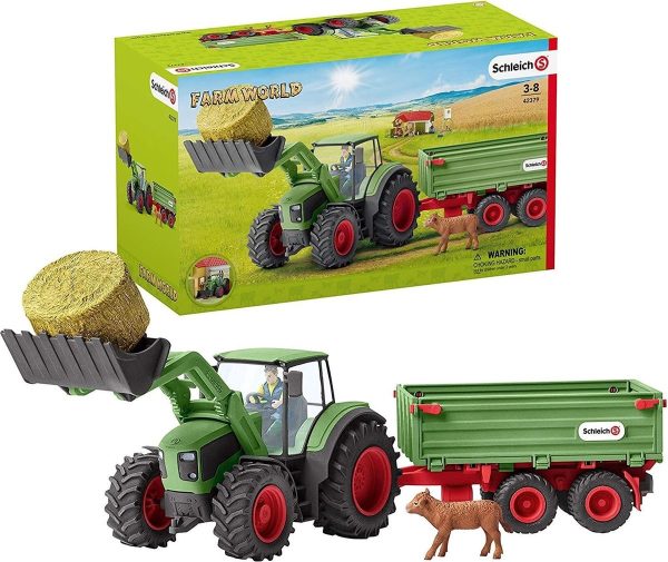 Farm World - Tractor met aanhangwagen