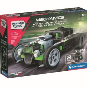 Wetenschap & Spel – Mechanics –  Hot Rod & Race Truck