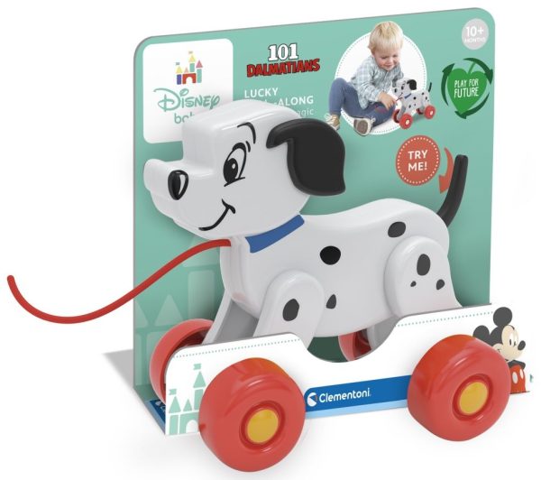 Disney Baby Clementoni - Pull along 101 Dalmatiërs