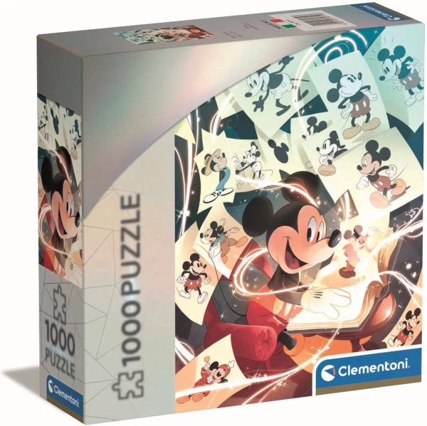 Puzzel (1000stuks) - Disney 100 - Mickey illustrato - Afbeelding 3