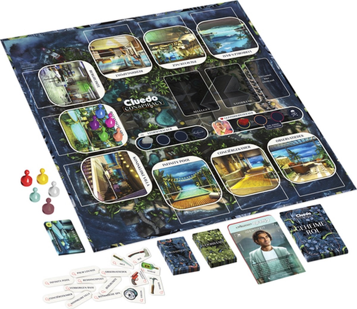 Cluedo Conspiracy (bordspel) - Afbeelding 2