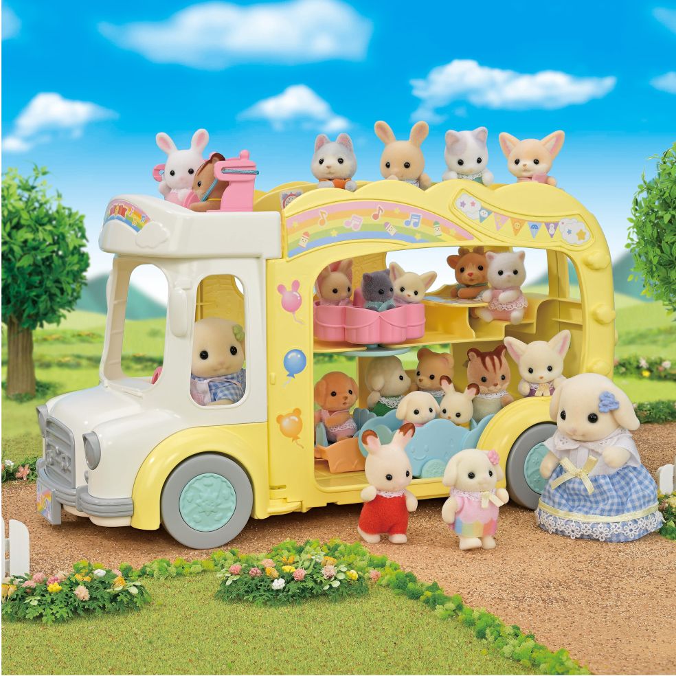 Sylvanian Families - Regenboog babybus - Afbeelding 4