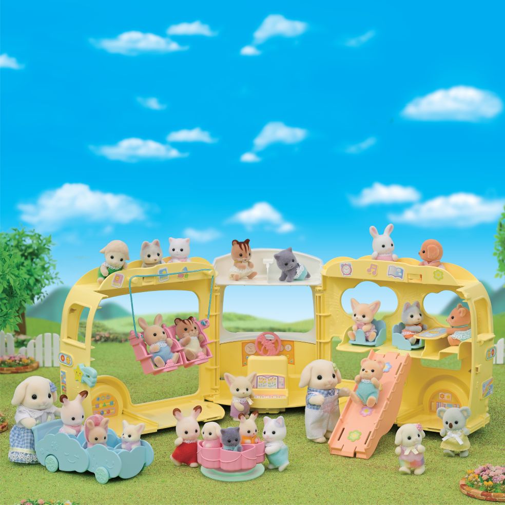 Sylvanian Families - Regenboog babybus - Afbeelding 5