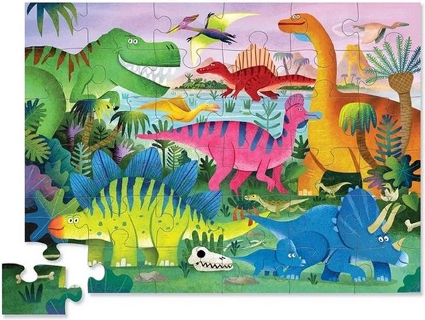 Puzzelbox Dino Land (36stuks) - Afbeelding 2