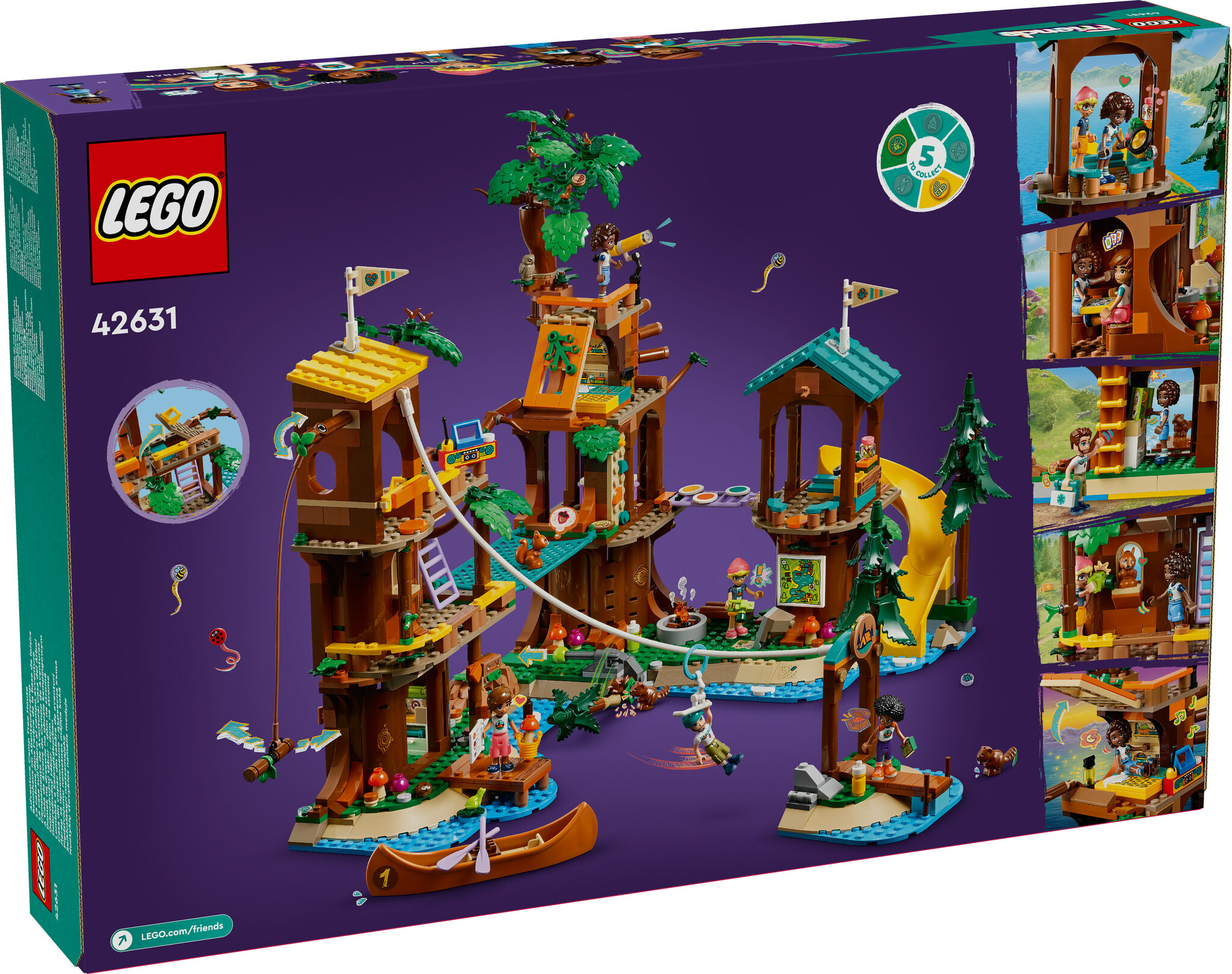 LEGO Friends Avonturenkamp boomhut - 42631 - Afbeelding 8
