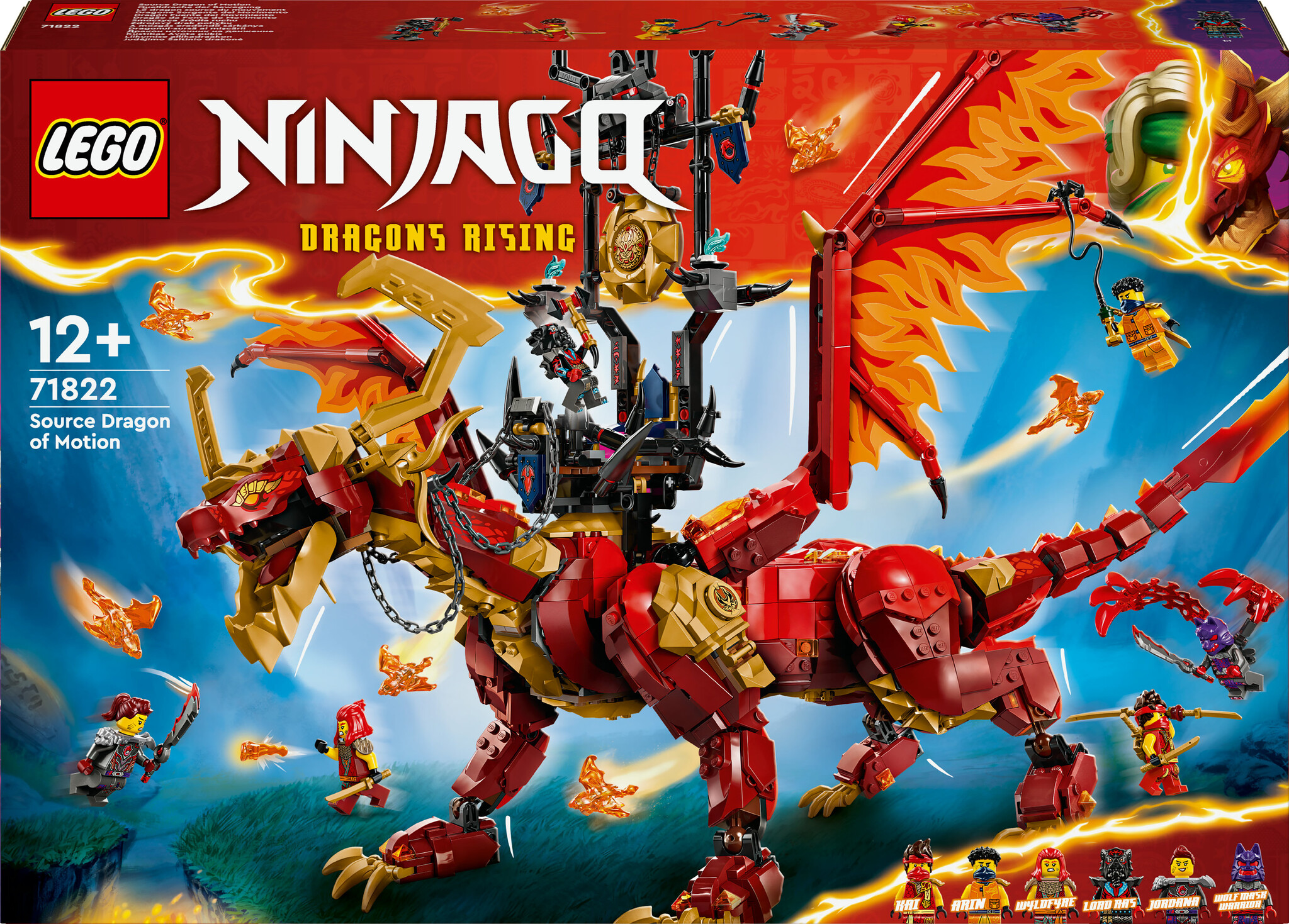 LEGO Ninjago Brondraak van Beweging - 71822