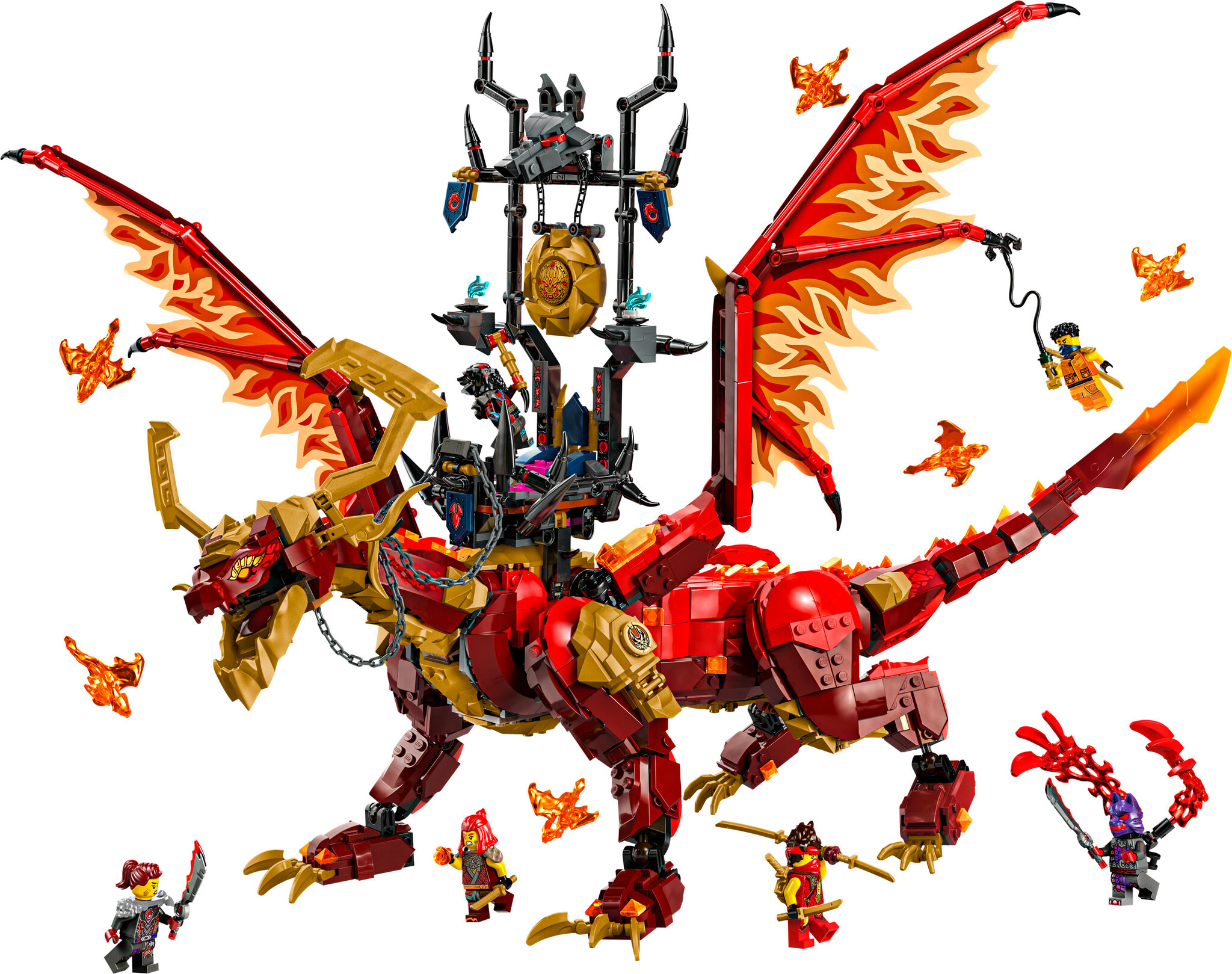 LEGO Ninjago Brondraak van Beweging - 71822 - Afbeelding 2