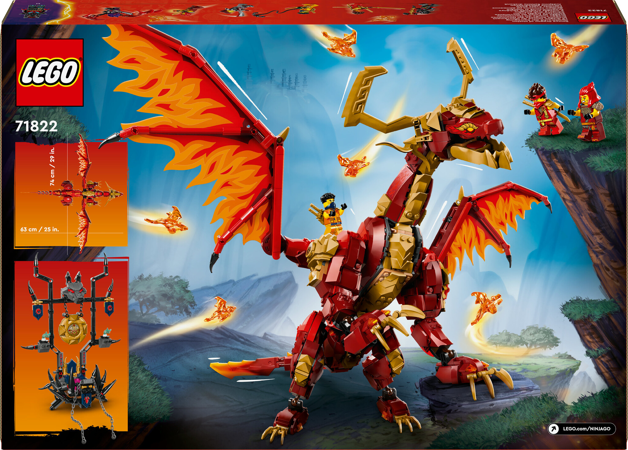 LEGO Ninjago Brondraak van Beweging - 71822 - Afbeelding 4