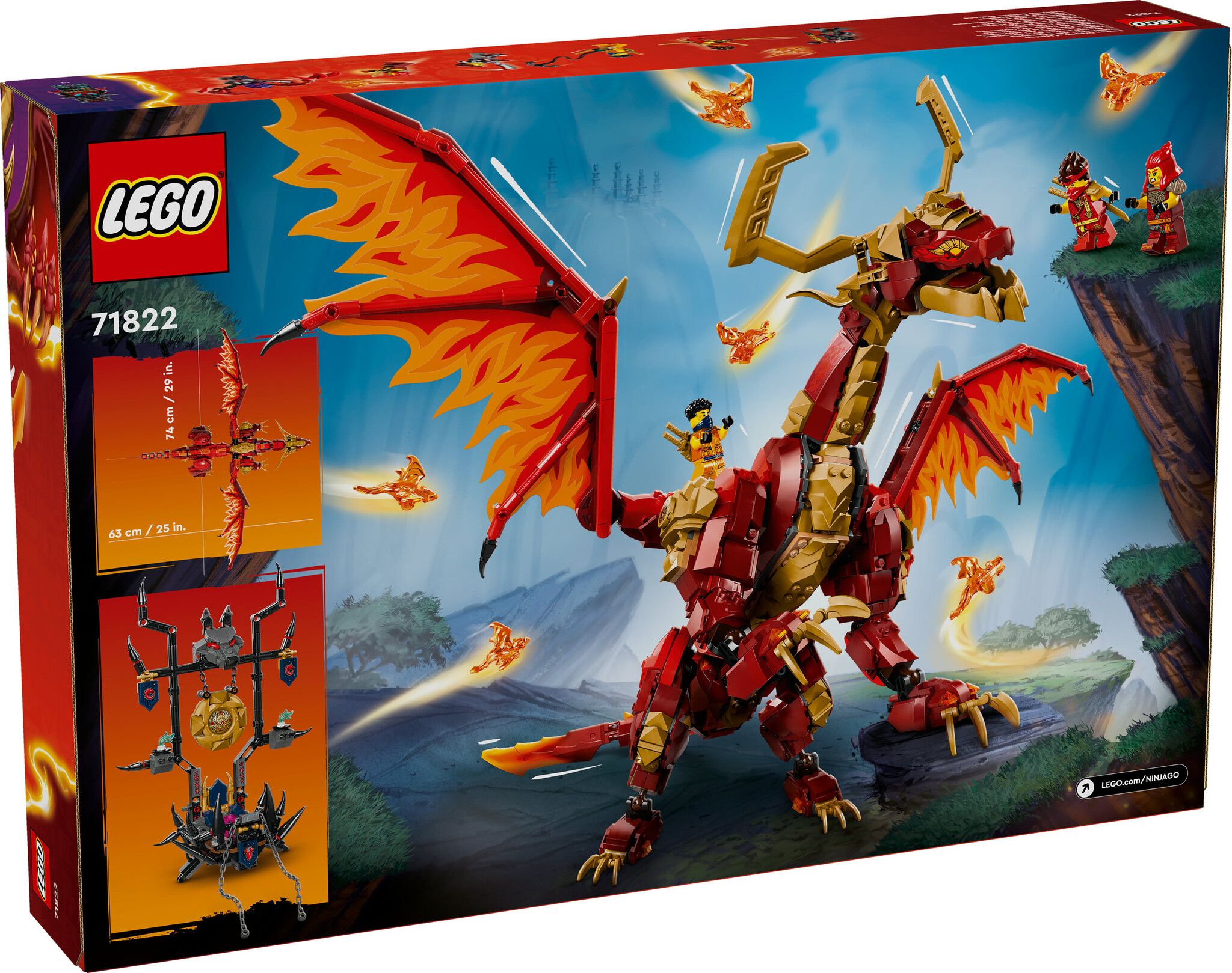 LEGO Ninjago Brondraak van Beweging - 71822 - Afbeelding 8