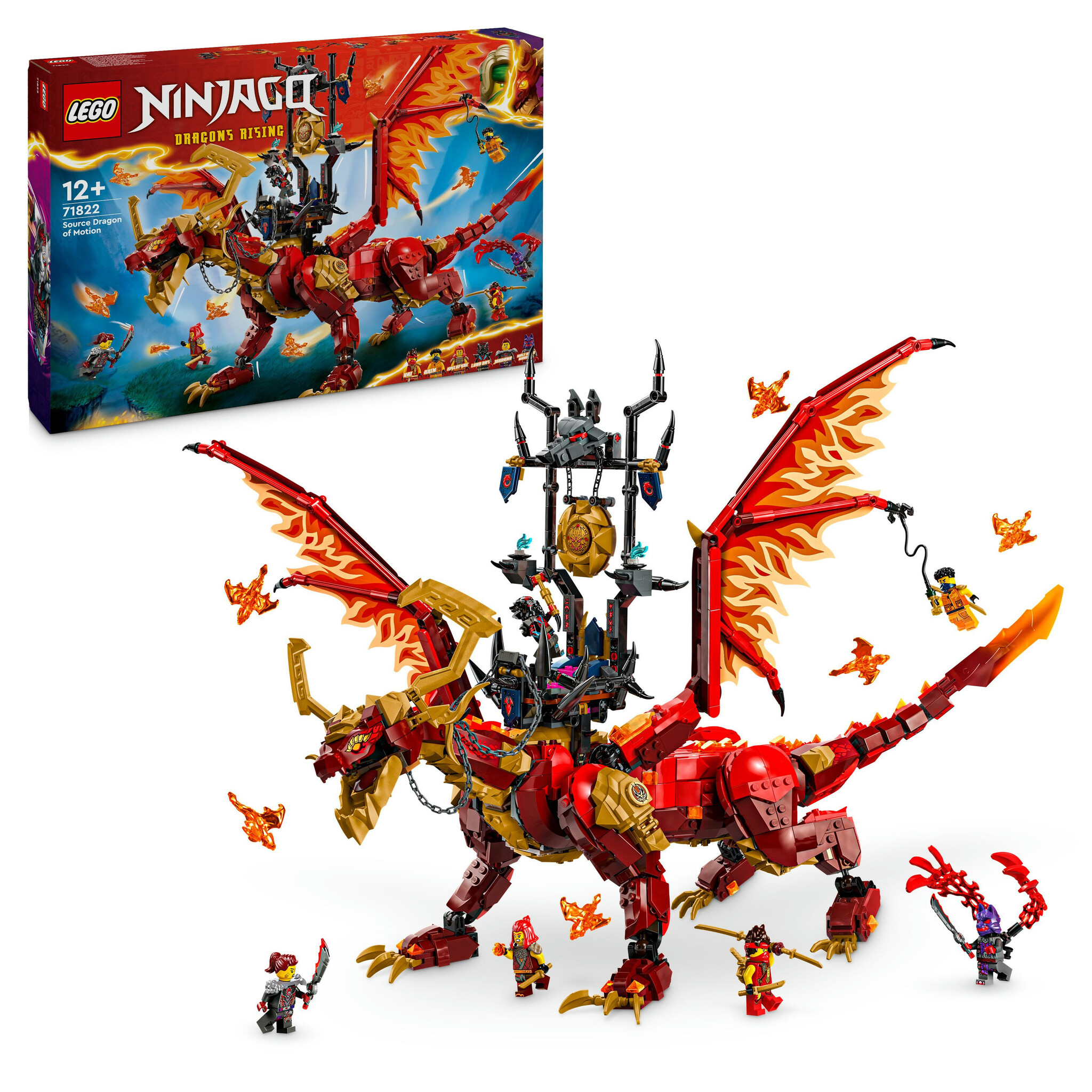 LEGO Ninjago Brondraak van Beweging - 71822 - Afbeelding 9