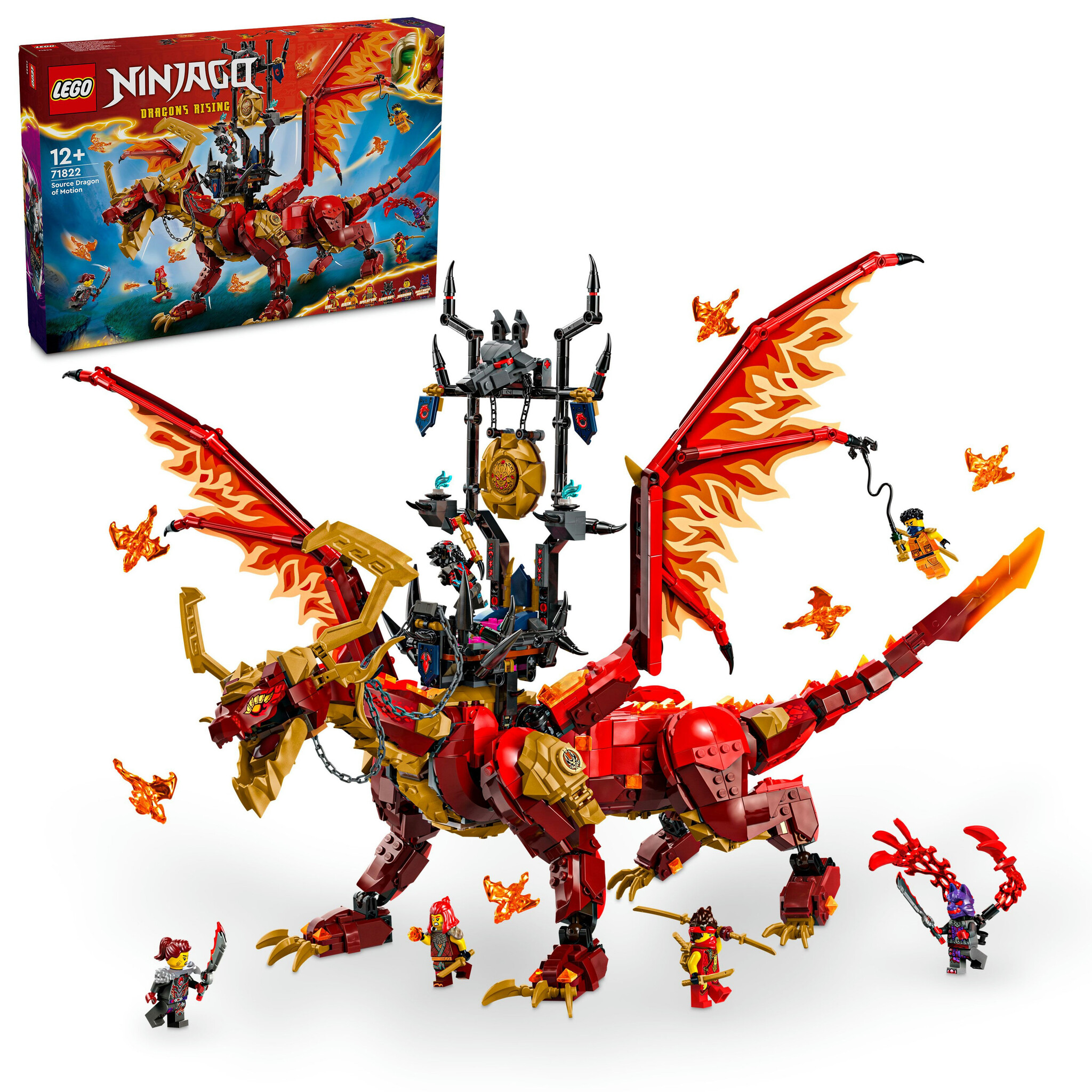 LEGO Ninjago Brondraak van Beweging - 71822 - Afbeelding 10