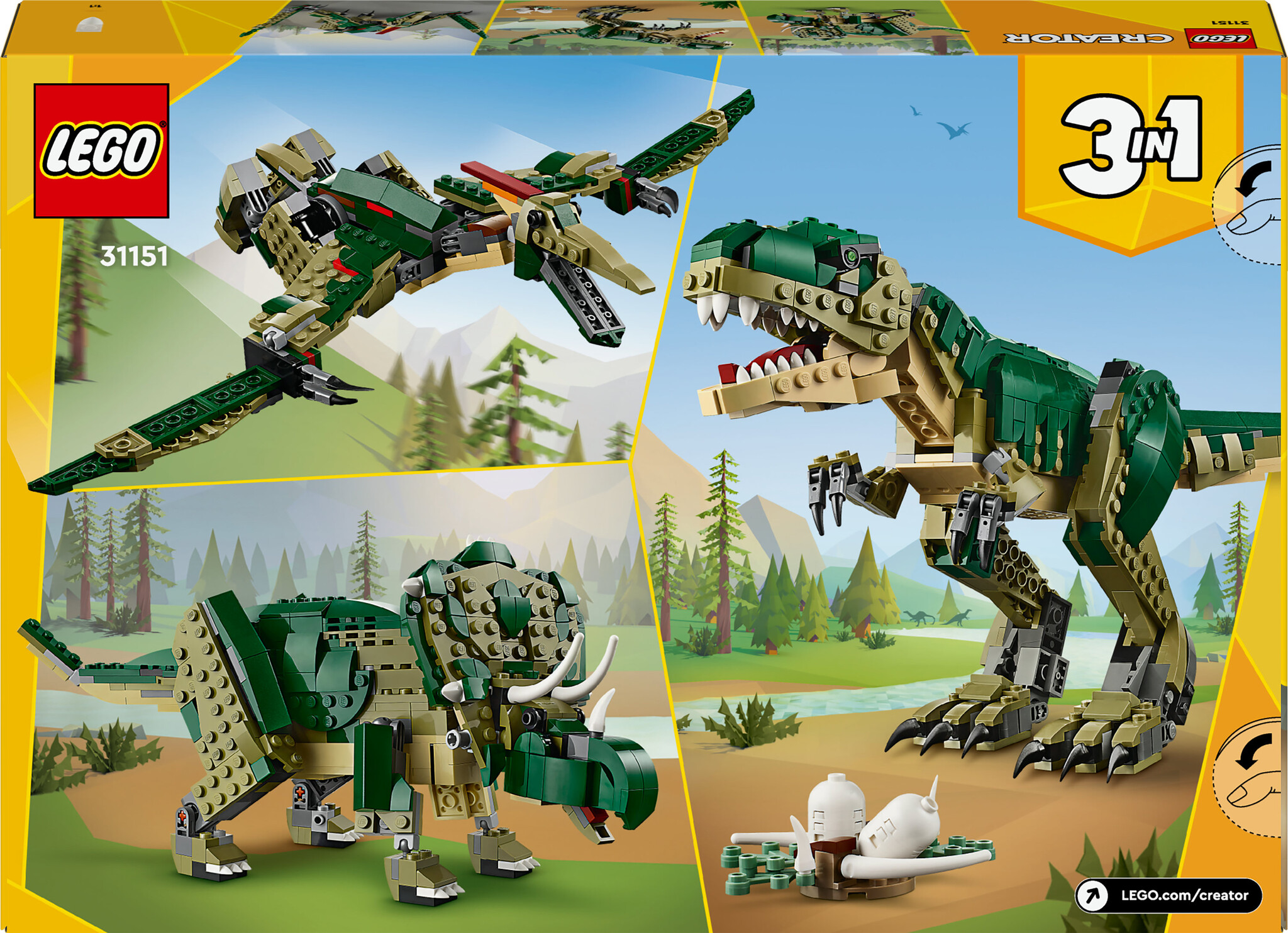 LEGO Creator 3-in-1 T. rex - 31151 - Afbeelding 4