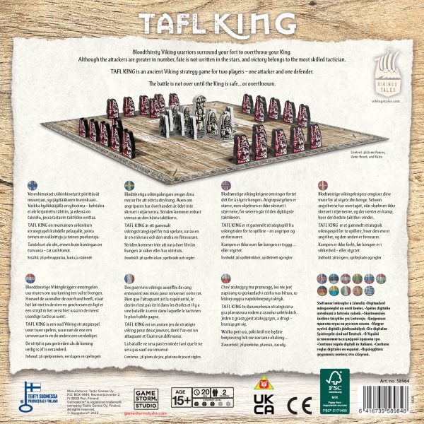 Viking's Tales - Tafl King (bordspel) - Afbeelding 3