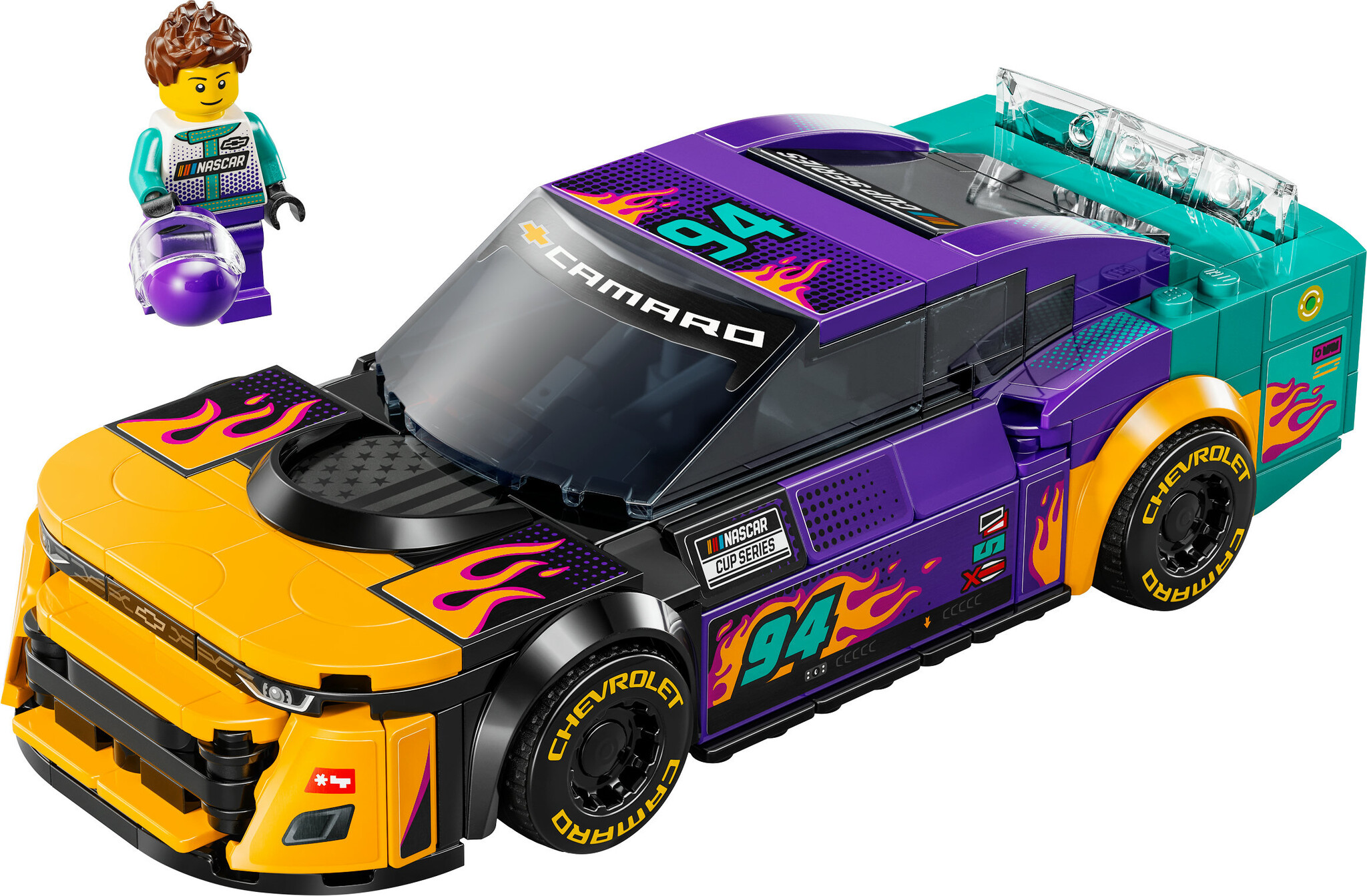 LEGO Speed Champions NASCAR Next Gen Chevrolet Camaro ZL1 - 76935 - Afbeelding 2