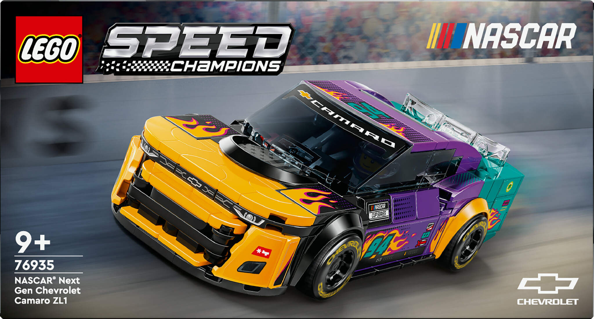 LEGO Speed Champions NASCAR Next Gen Chevrolet Camaro ZL1 - 76935 - Afbeelding 7