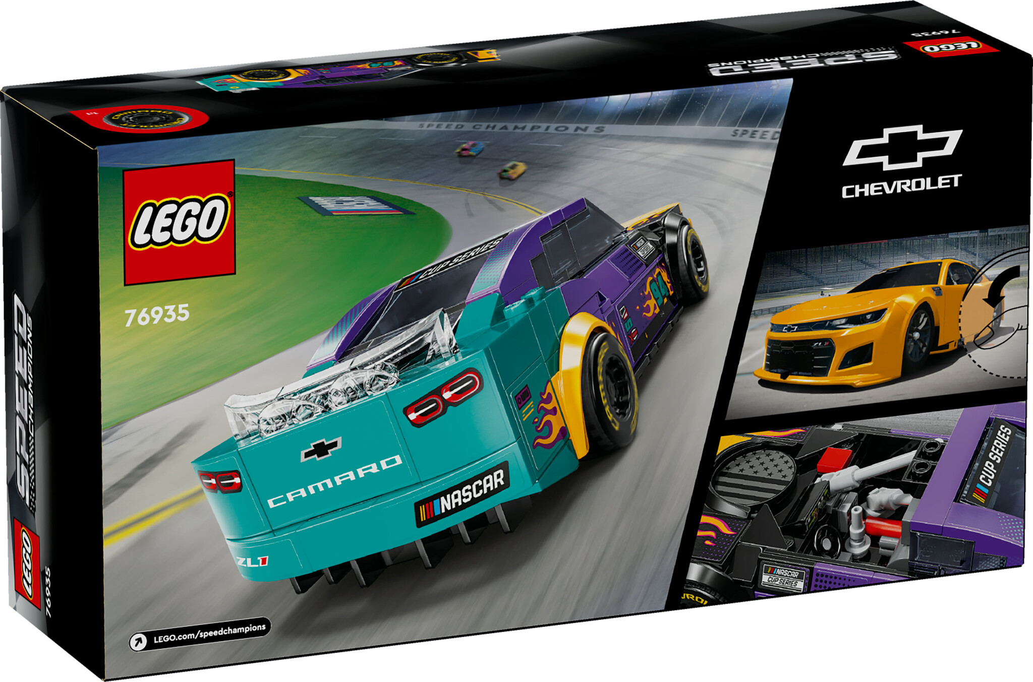 LEGO Speed Champions NASCAR Next Gen Chevrolet Camaro ZL1 - 76935 - Afbeelding 8