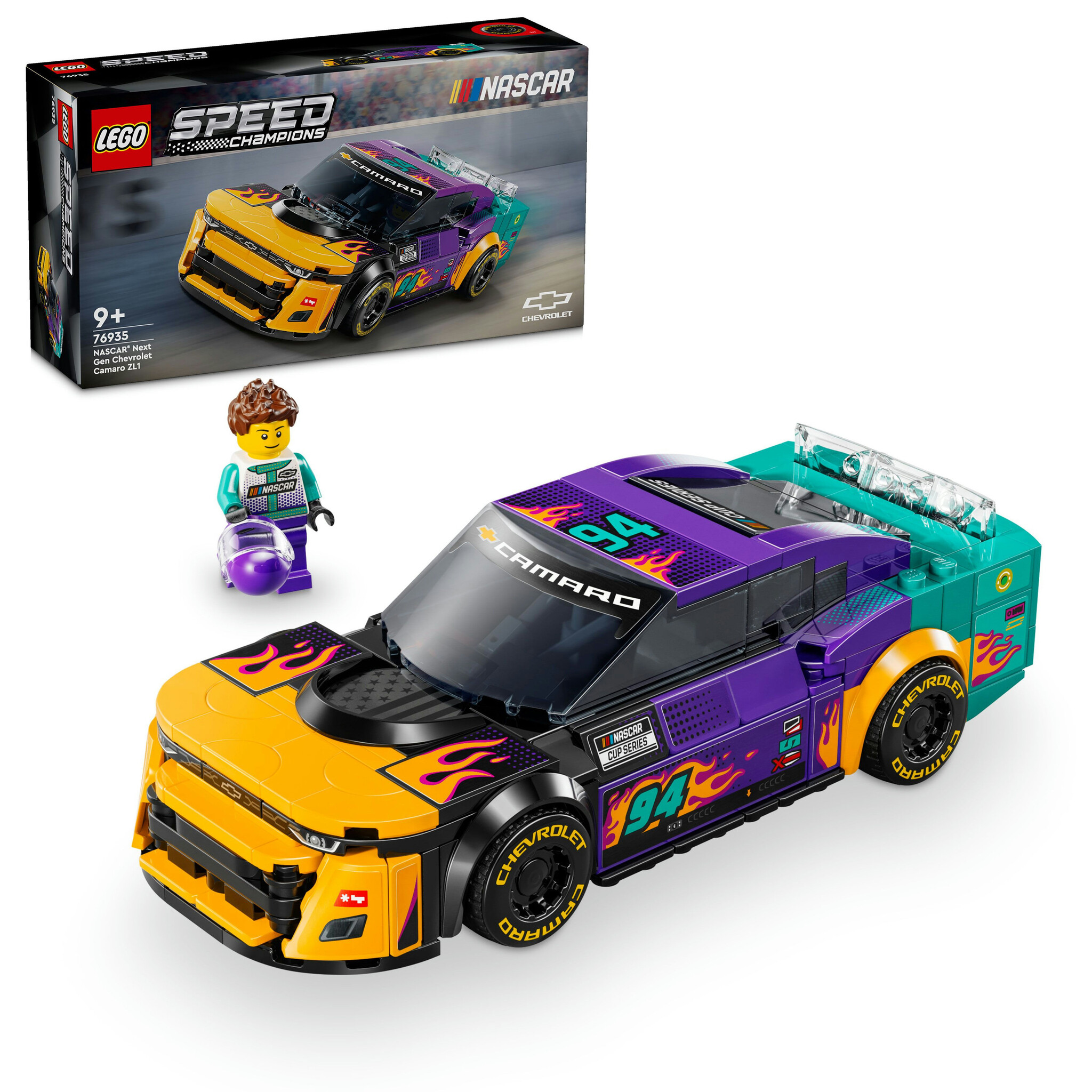 LEGO Speed Champions NASCAR Next Gen Chevrolet Camaro ZL1 - 76935 - Afbeelding 10