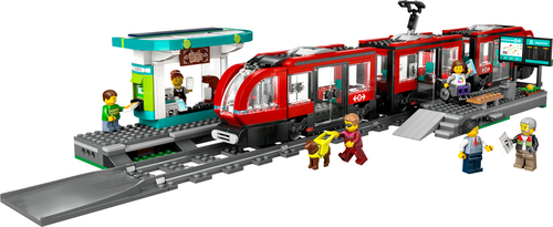 LEGO City - Stadstram en station - Afbeelding 2