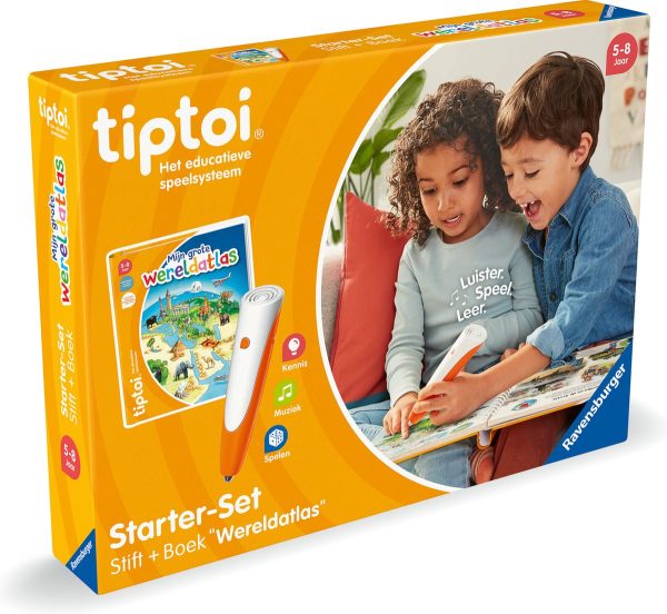 Tiptoi starterset mijn grote wereldatlas