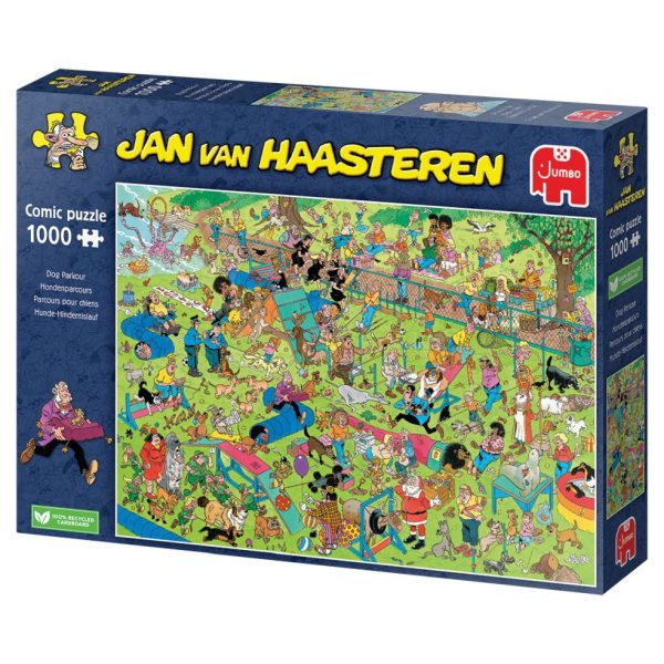 JVH Puzzel (1000 st) Hondenparcours - Afbeelding 2