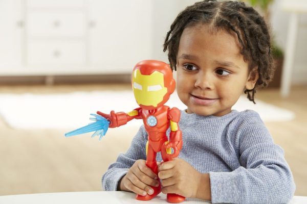 Marvel Spidey and his Amazing Friends - Supersized Iron Man (22,5cm) - Afbeelding 3
