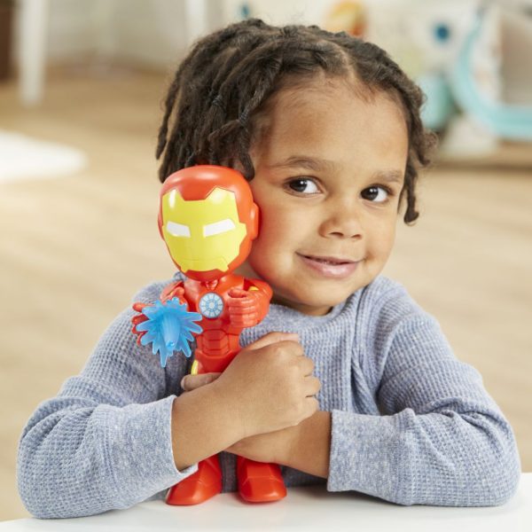 Marvel Spidey and his Amazing Friends - Supersized Iron Man (22,5cm) - Afbeelding 5