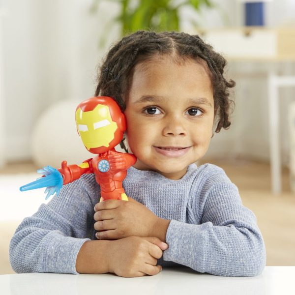 Marvel Spidey and his Amazing Friends - Supersized Iron Man (22,5cm) - Afbeelding 6