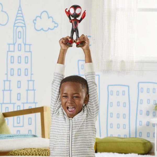 Marvel Spidey and his Amazing Friends - Supersized Miles Morales (22,5cm) - Afbeelding 6