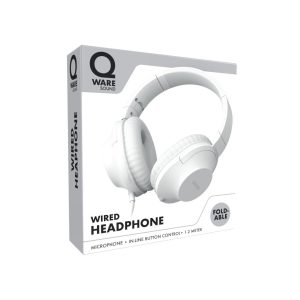 Qware wired foldable headphone-WH